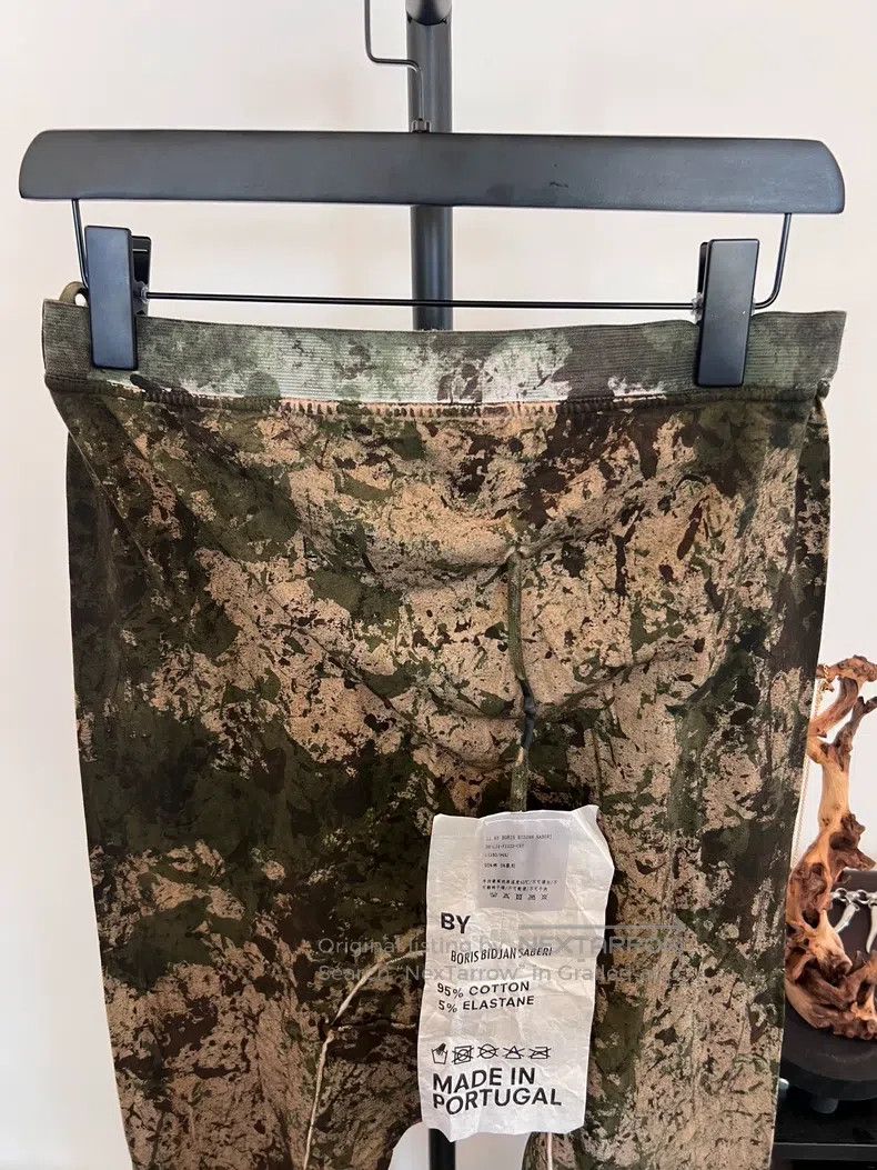 Boris Bidjan Saberi Boris Bidjan Saberi size L Splatter Camo Washed Camo Base Size US 27 - 4 Thumbnail
