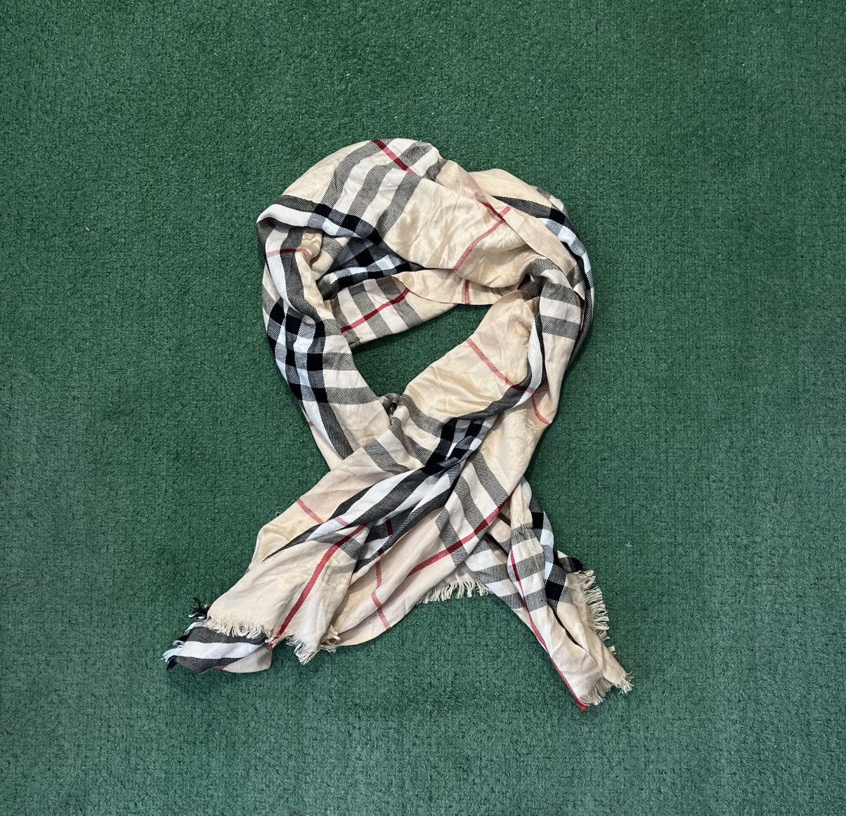 Burberry Burberry London big scarf Vintage Size ONE SIZE - 2 Thumbnail