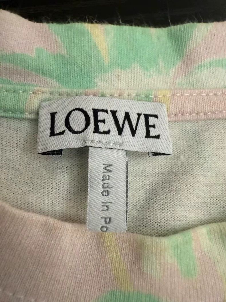 LOEWE Daisy printed short sleeve T-shirt