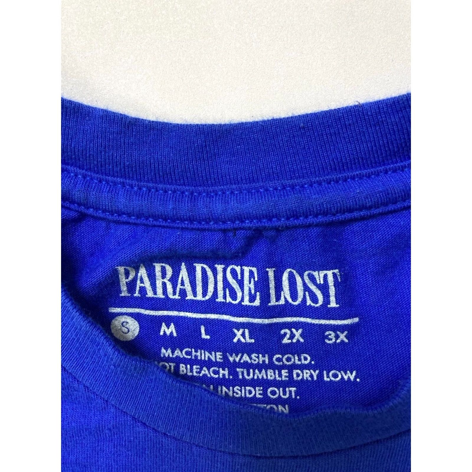 Paradise Paradise Lost T-Shirt Graphic Print Men Small Blue Shirt Size US S / EU 44-46 / 1 - 4 Thumbnail