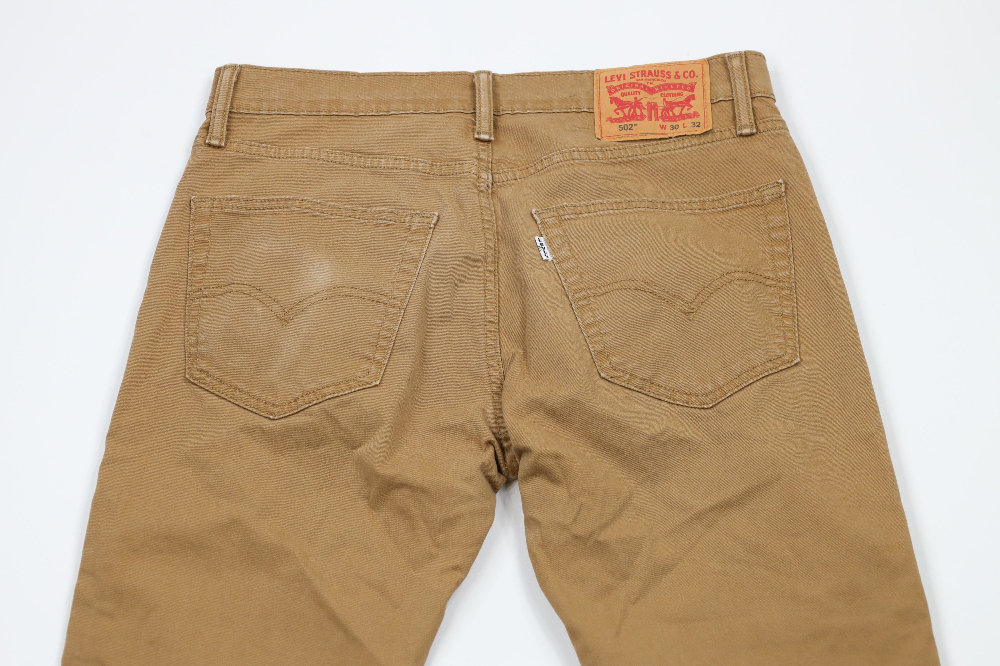 Levi's × Vintage Vintage Y2K Levis 502 Slim Fit Tapered Leg Pants Brown Size US 30 / EU 46 - 11 Thumbnail