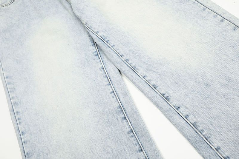 Japanese Brand American high street cleanfit flared straight leg jeans Size US 32 / EU 48 - 5 Thumbnail