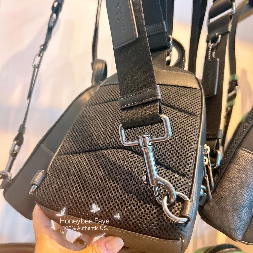 Coach Small Turnlock Sling Pack CAJ28 Size ONE SIZE - 5 Thumbnail