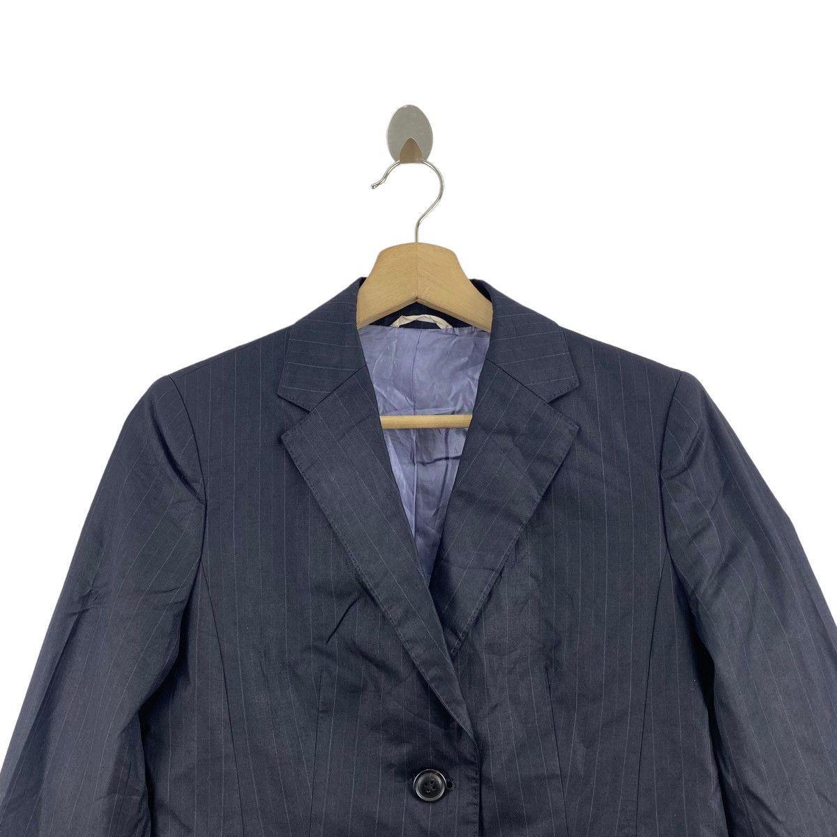 J. Press J.PRESS New York Hickory Stripes Black Blazer Coat Size US S / EU 44-46 / 1 - 2 Thumbnail