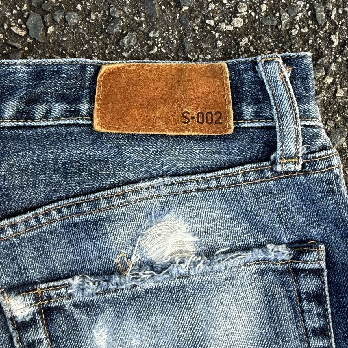 StraightFaded VINTAGE JAPAN S-002 FADED JEAN DENIM PANTS Size US 31 - 12 Thumbnail