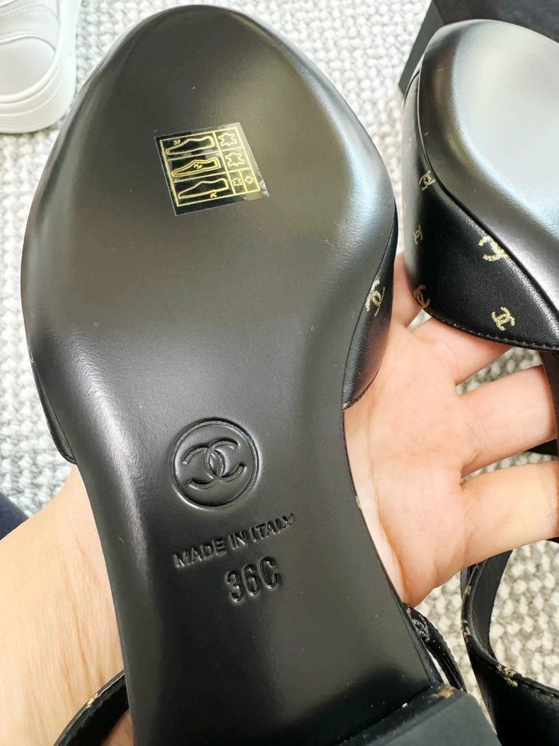 Chanel Chanel Black Mary Jane Flats Never Worn -2505 Size US 6 / IT 36 - 7 Thumbnail