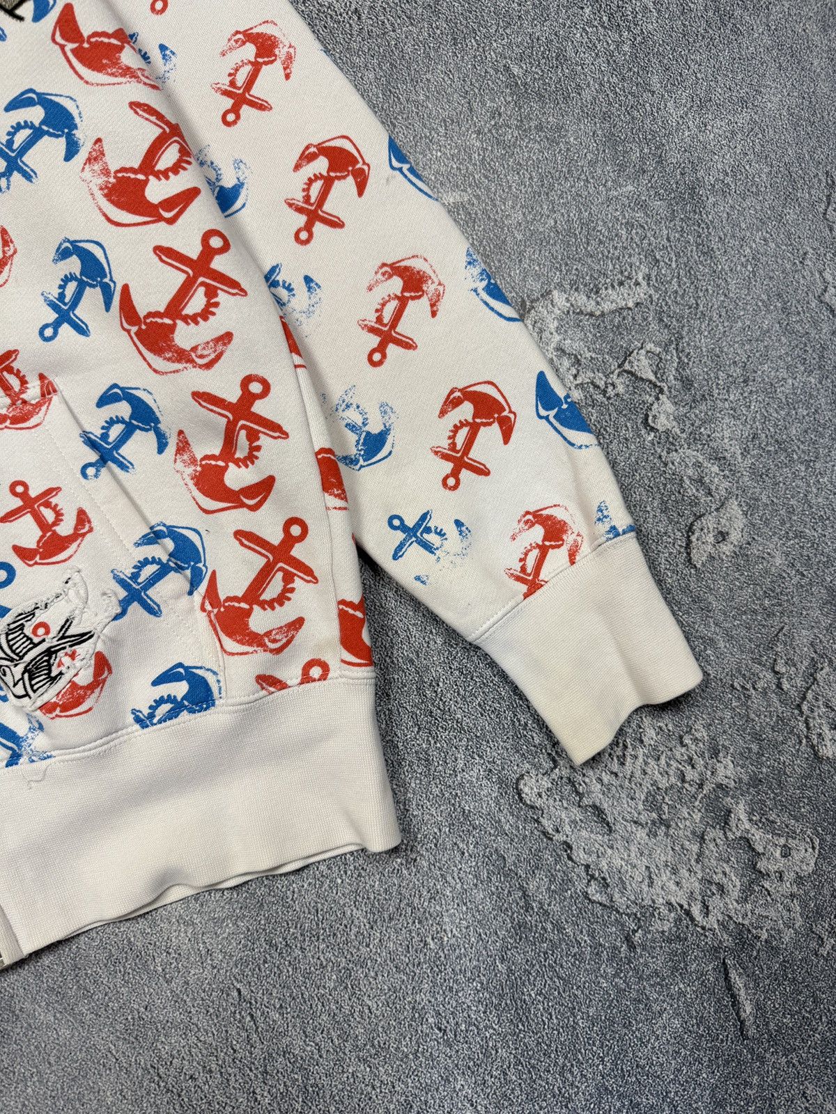 Affliction Vintage Affliction Style Chainsaw Iron Fist Zip Hoodie Size US M / EU 48-50 / 2 - 4 Thumbnail