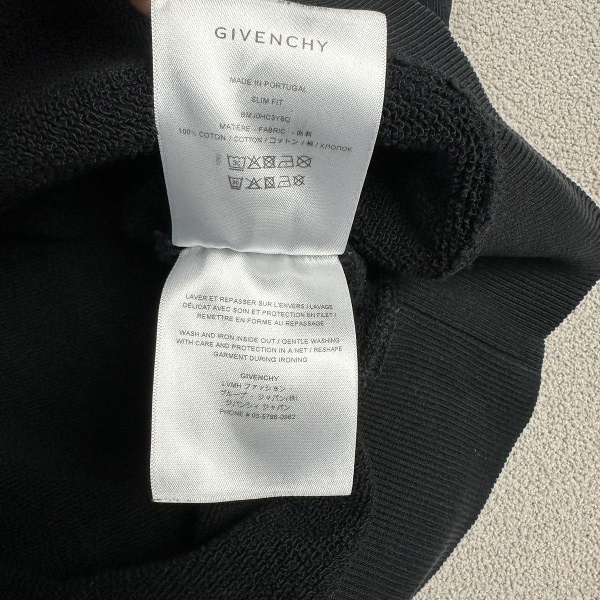 Givenchy Givenchy College Spellout Slim Fit Hoodie Size US S / EU 44-46 / 1 - 7 Thumbnail
