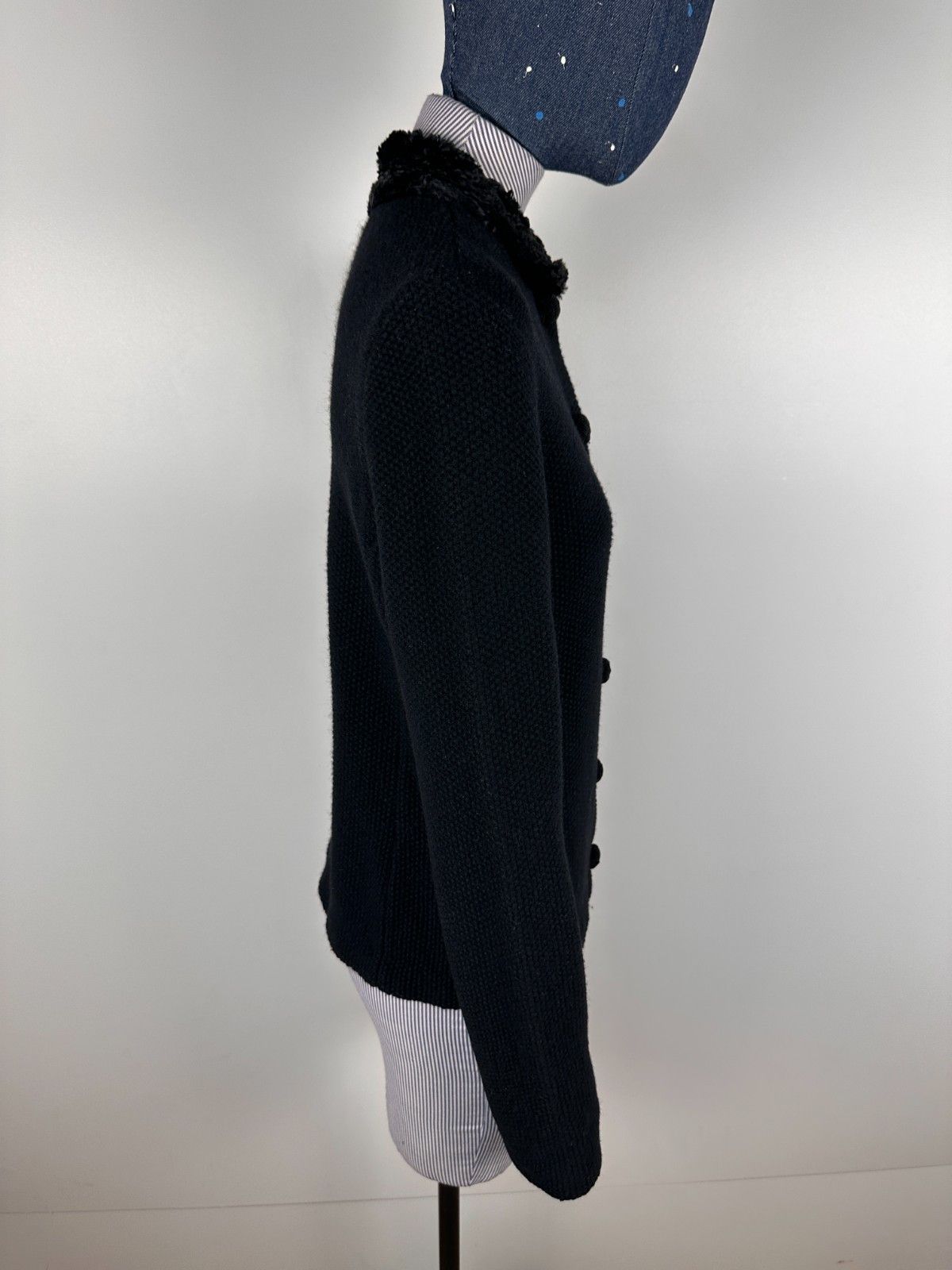 Ralph Lauren Lauren Ralph Lauren Cardigan Button Sweater Black Size M Size M / US 6-8 / IT 42-44 - 7 Thumbnail