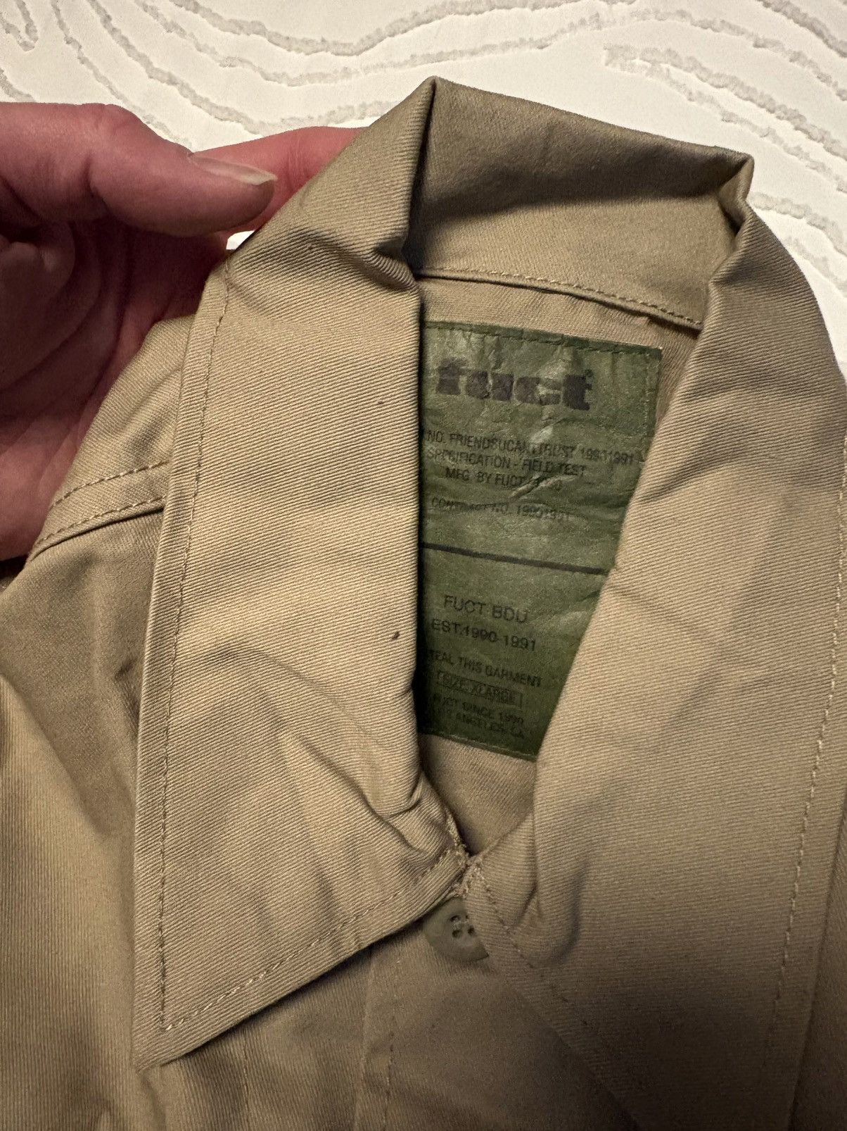 FUCT FUCT Rothco BDU Military Jacket “America Is Fuct” Size US XL / EU 56 / 4 - 3 Thumbnail
