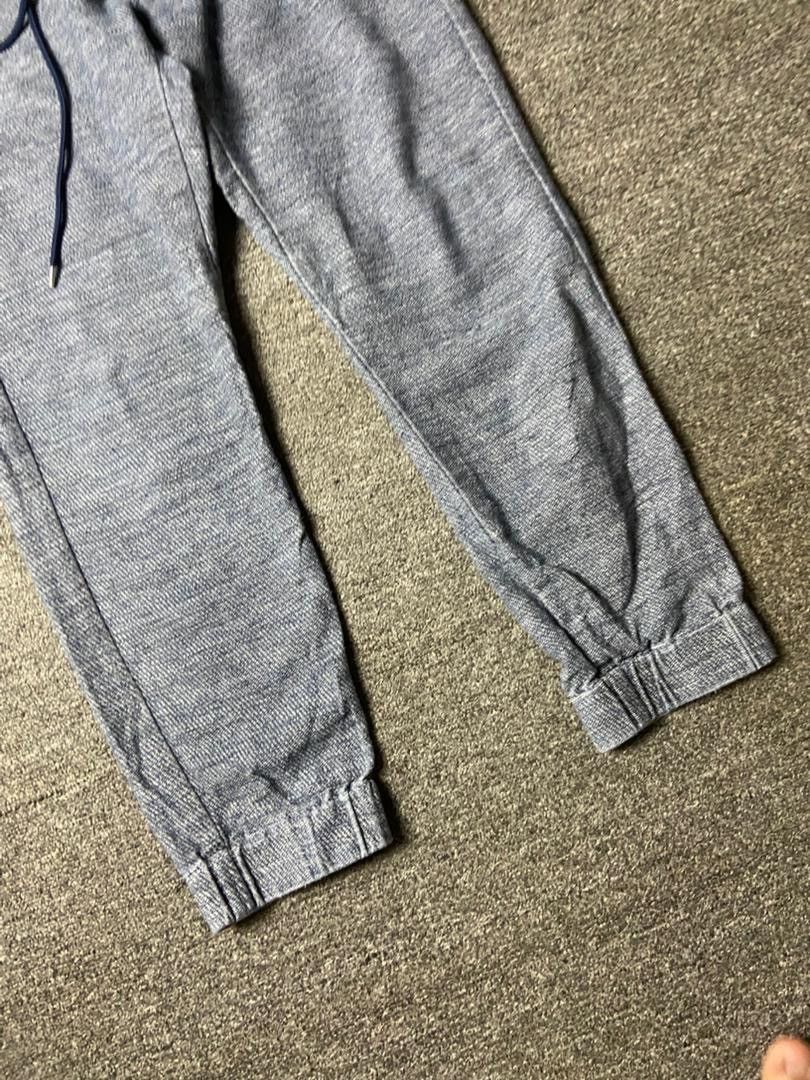 Japanese Brand The Blue Port Jogger Pants with Drawstrings (174) Size US 32 / EU 48 - 7 Thumbnail