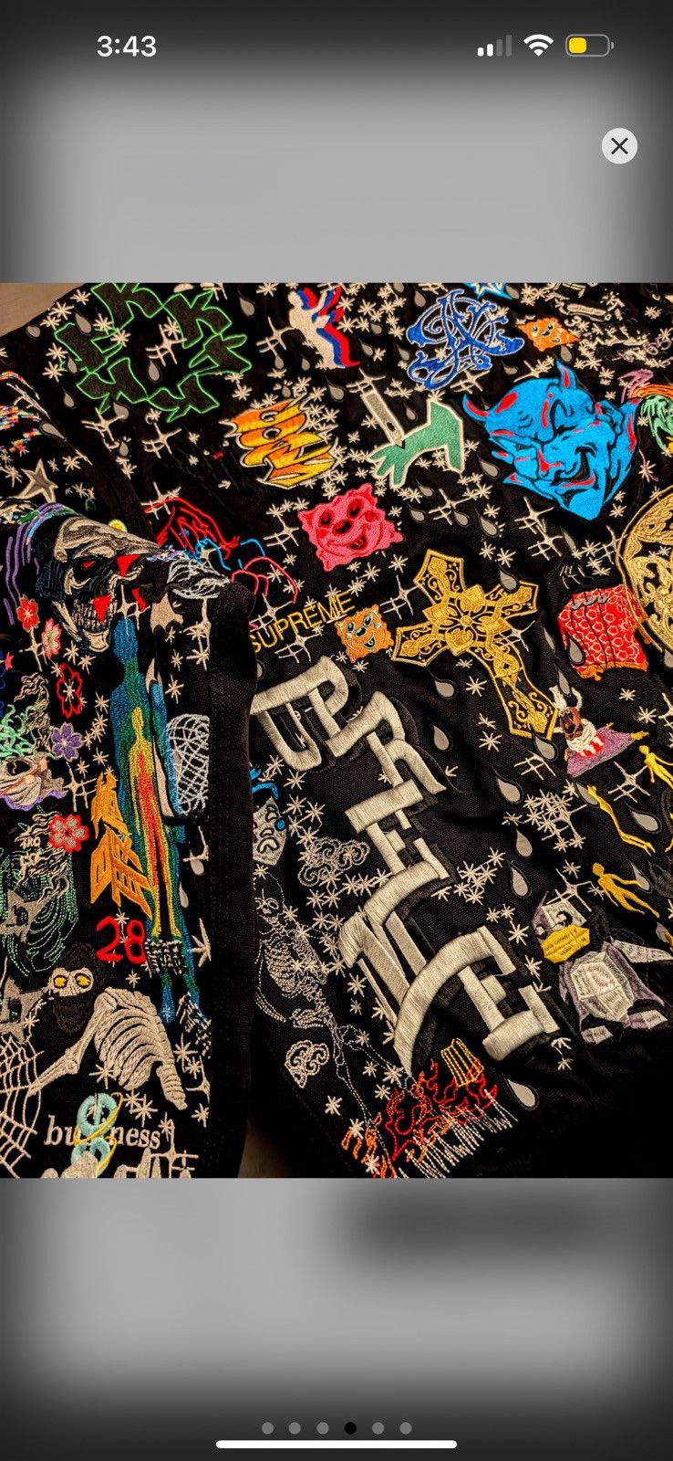 Supreme Supreme AOI embroidered zip up hooded work jacket Size US L / EU 52-54 / 3 - 4 Thumbnail