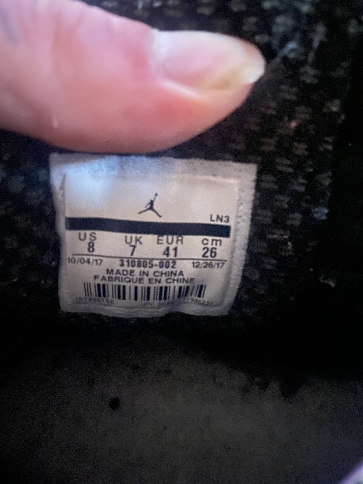 Jordan Brand × Nike Jordan 10 Shadow size 10 Size US 8 / EU 41 - 6 Thumbnail