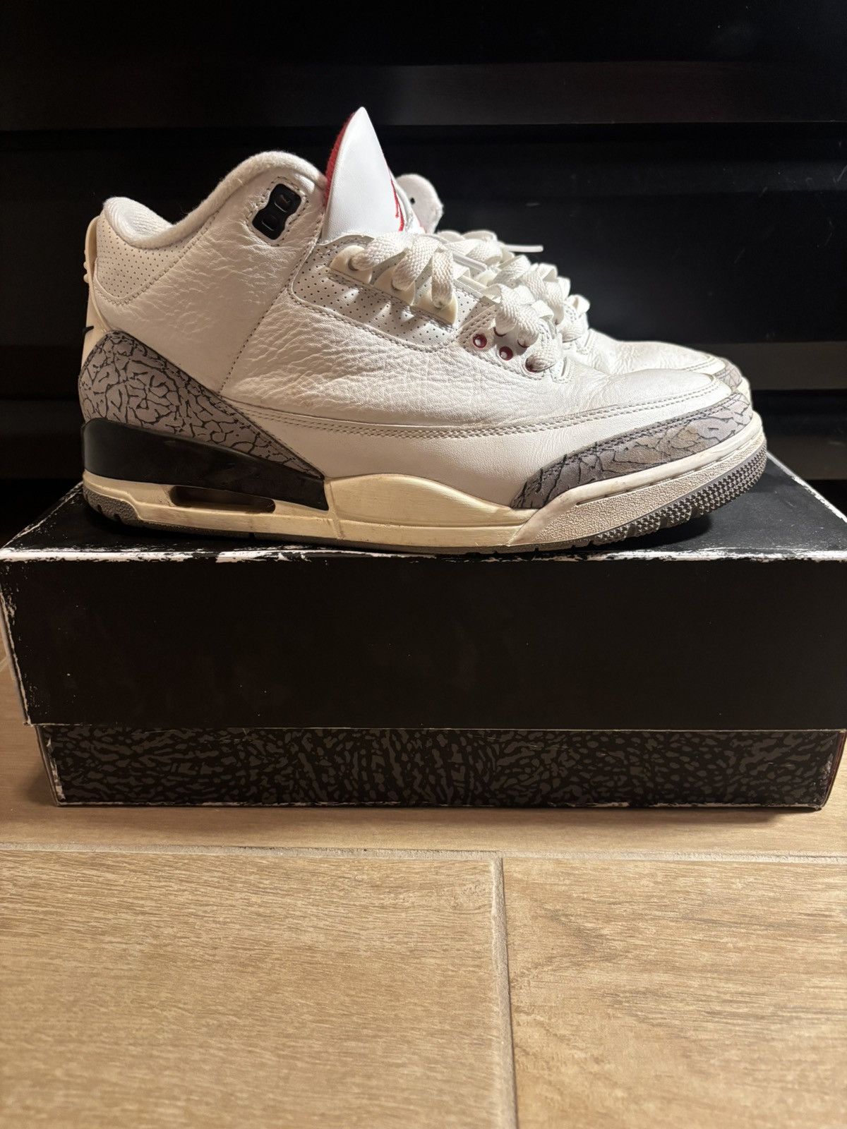 Jordan Brand Jordan 3 white cement Size US 10.5 / EU 43-44 - 4 Thumbnail