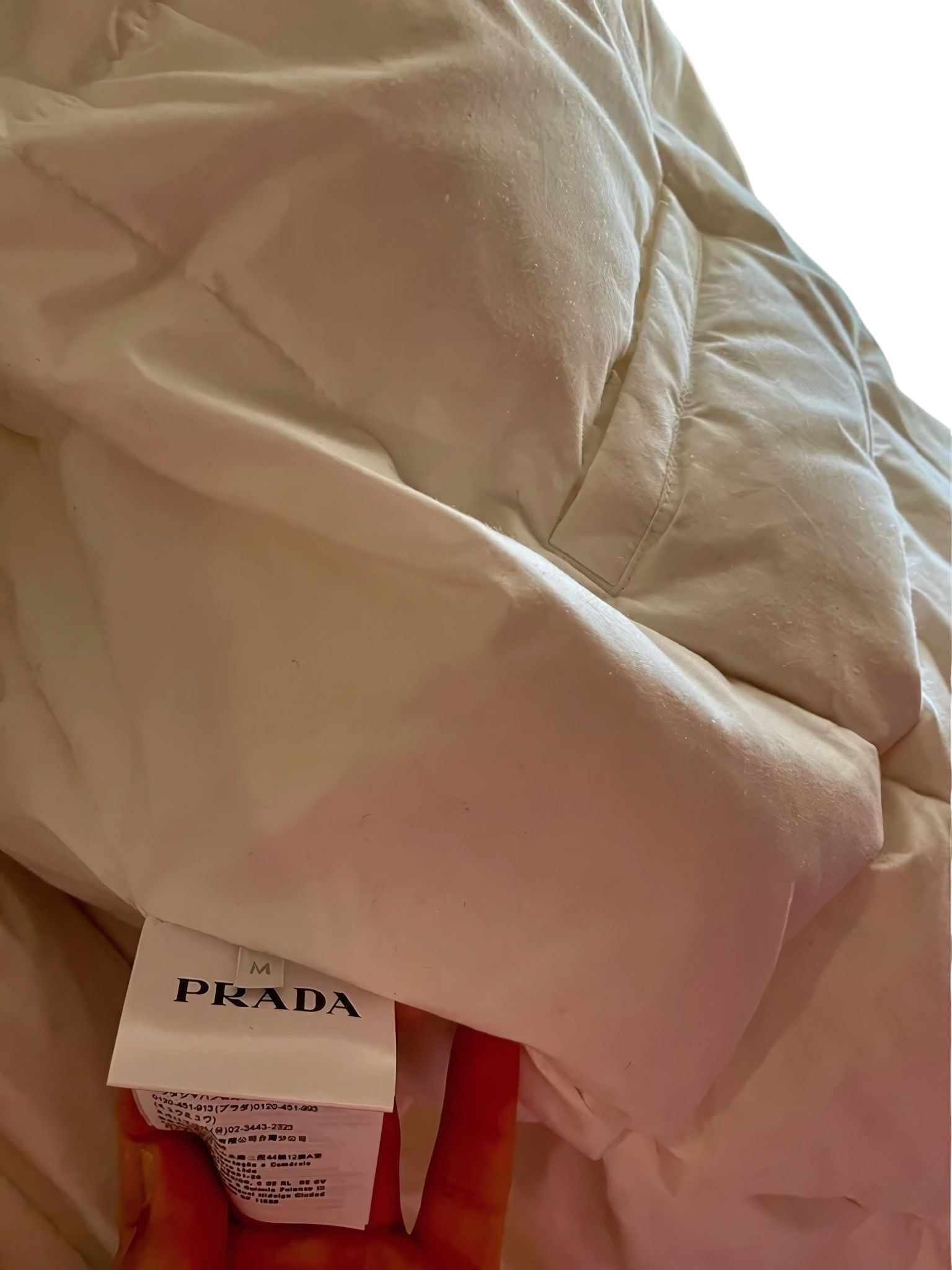 Prada F/W 2023 RUNWAY GOOSE DOWN BOMBER LINING BY RAF SIMONS Size US M / EU 48-50 / 2 - 8 Thumbnail