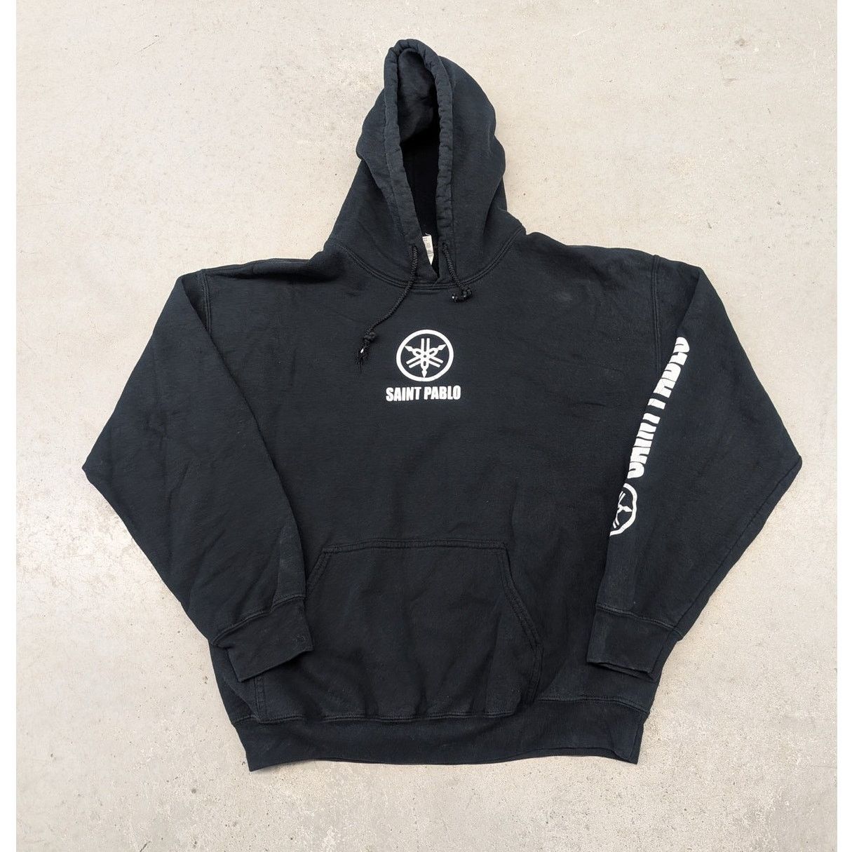 Kanye West Saint Pablo Tour Black & White Hoodie