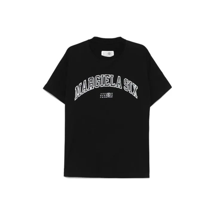 Maison Margiela Maison Margiela Logo Print Short Sleeve T-Shirt 0079 Size US L / EU 52-54 / 3 - 1 Thumbnail