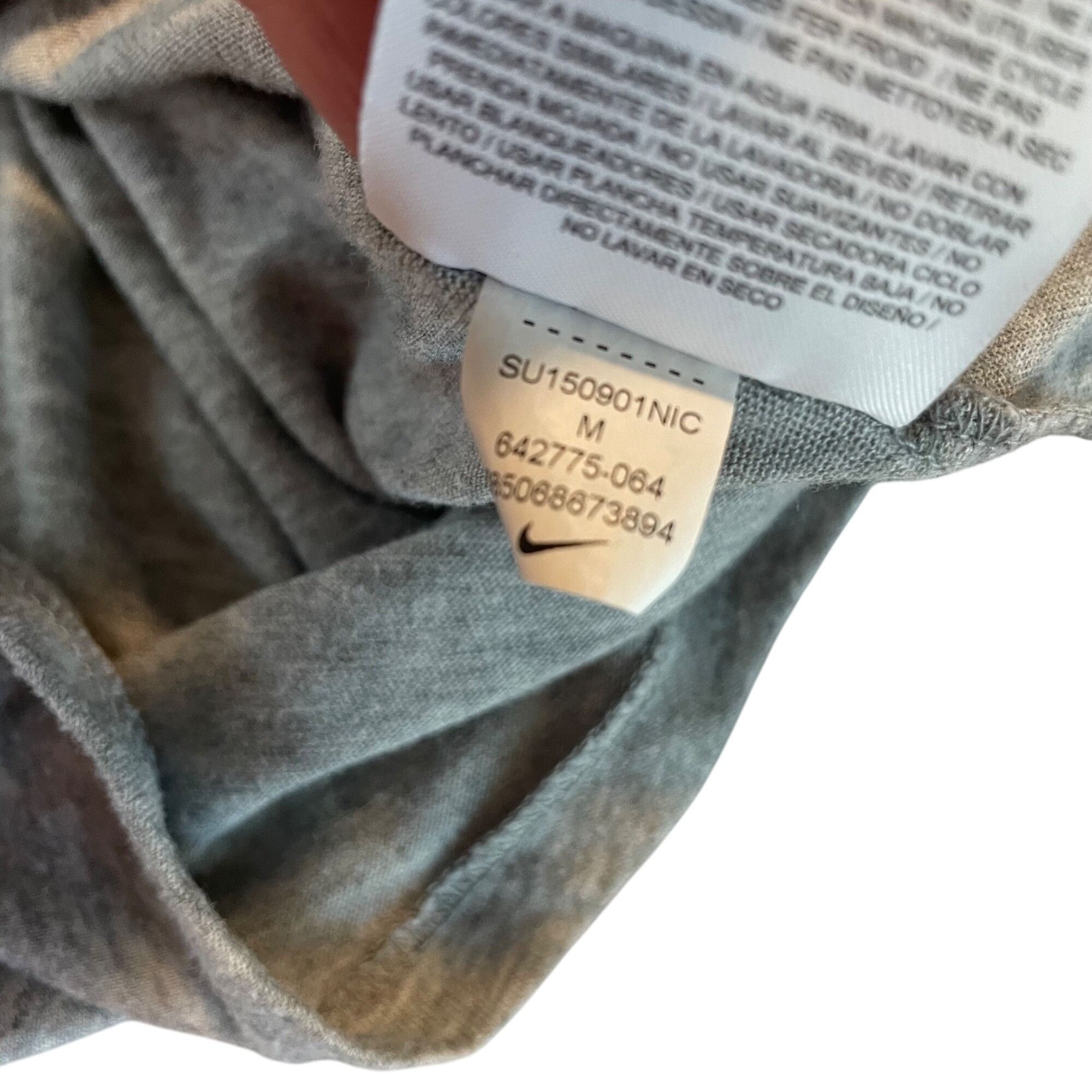 Nike Nike Womens Dri-FIT Racerback Tank Top Heather Gray Medium Size M / US 6-8 / IT 42-44 - 5 Thumbnail