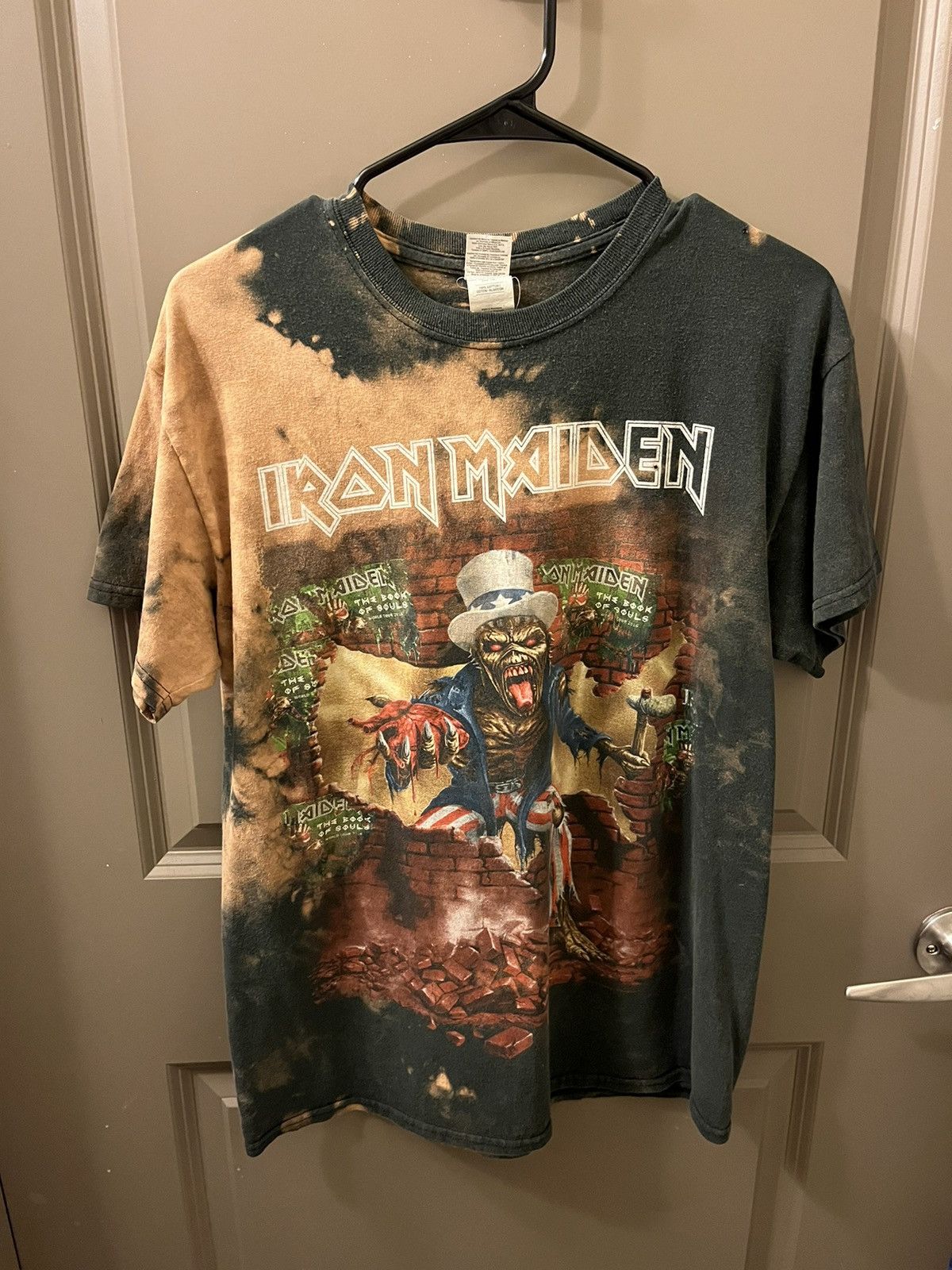 Band Tees × Gildan × Vintage Vintage Iron Maiden shirt Size US M / EU 48-50 / 2 - 1 Thumbnail