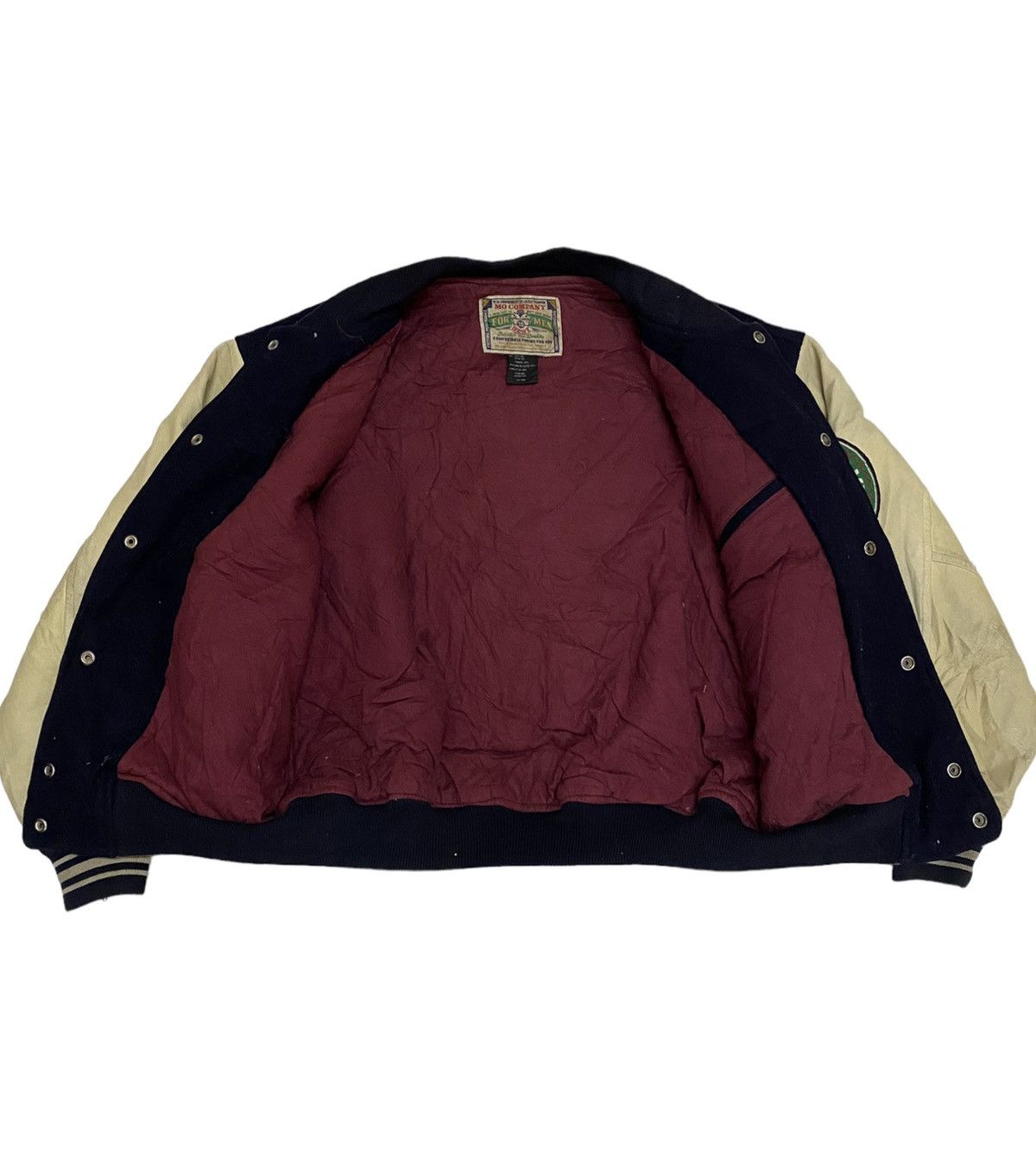 Vintage Vintage M.O. Company Groovy Club Varsity Bomber Jacket (C2) Size US M / EU 48-50 / 2 - 5 Thumbnail