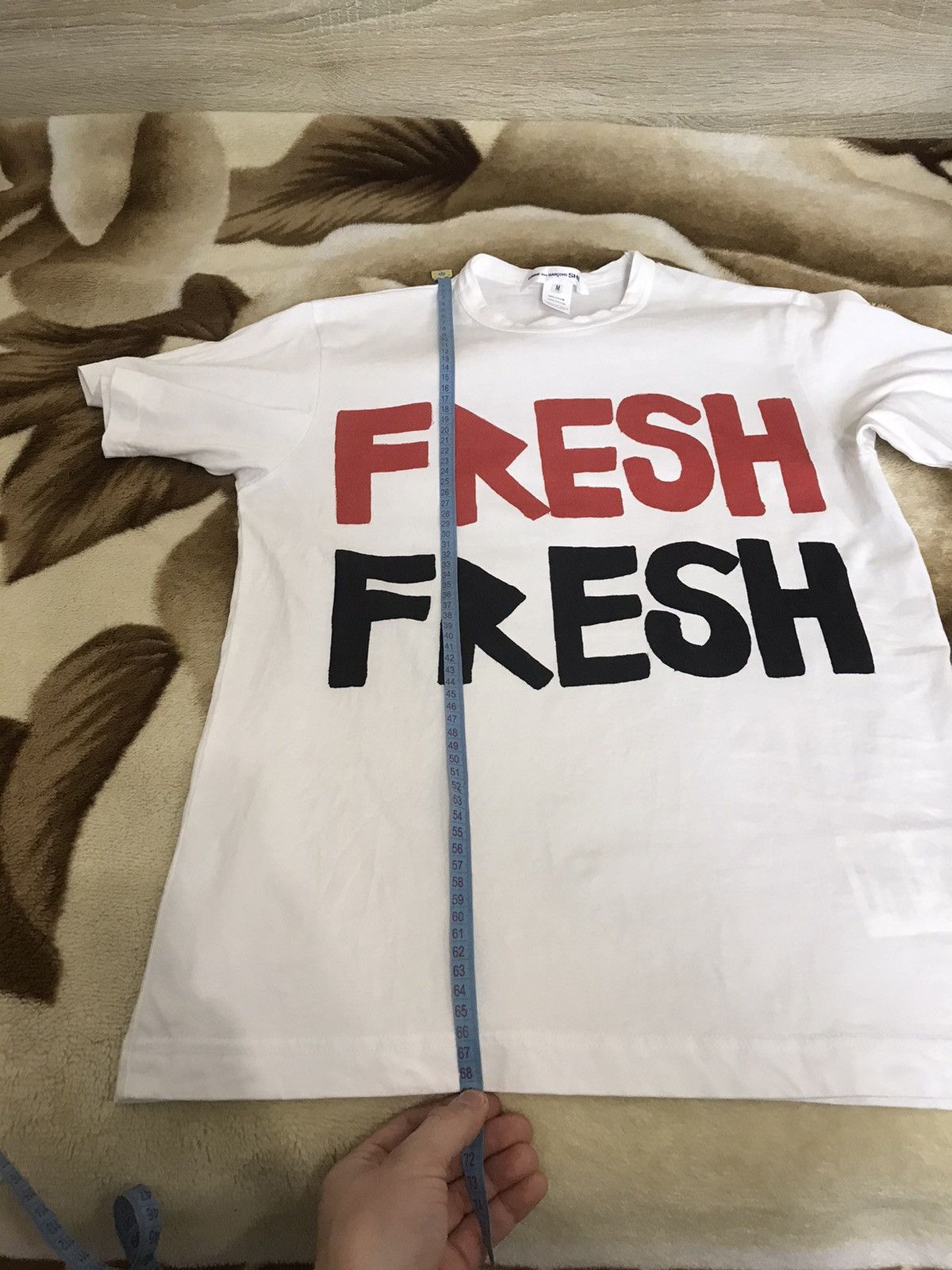 Comme des Garcons × Comme des Garcons SHIRT × Vintage 🔥 Vintage Comme Des Garcons Shirt Fresh Tee Graphic Y2K Size US M / EU 48-50 / 2 - 14 Thumbnail