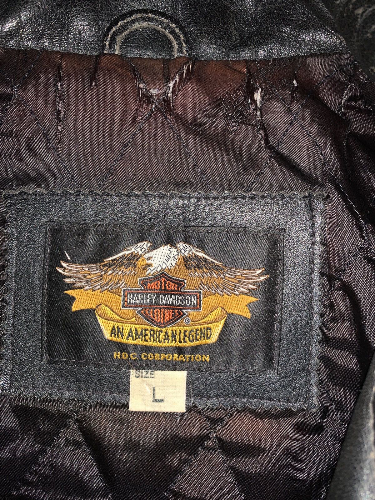 Harley Davidson Harley Davidson Double Collar Leather jacket Size US L / EU 52-54 / 3 - 11 Thumbnail