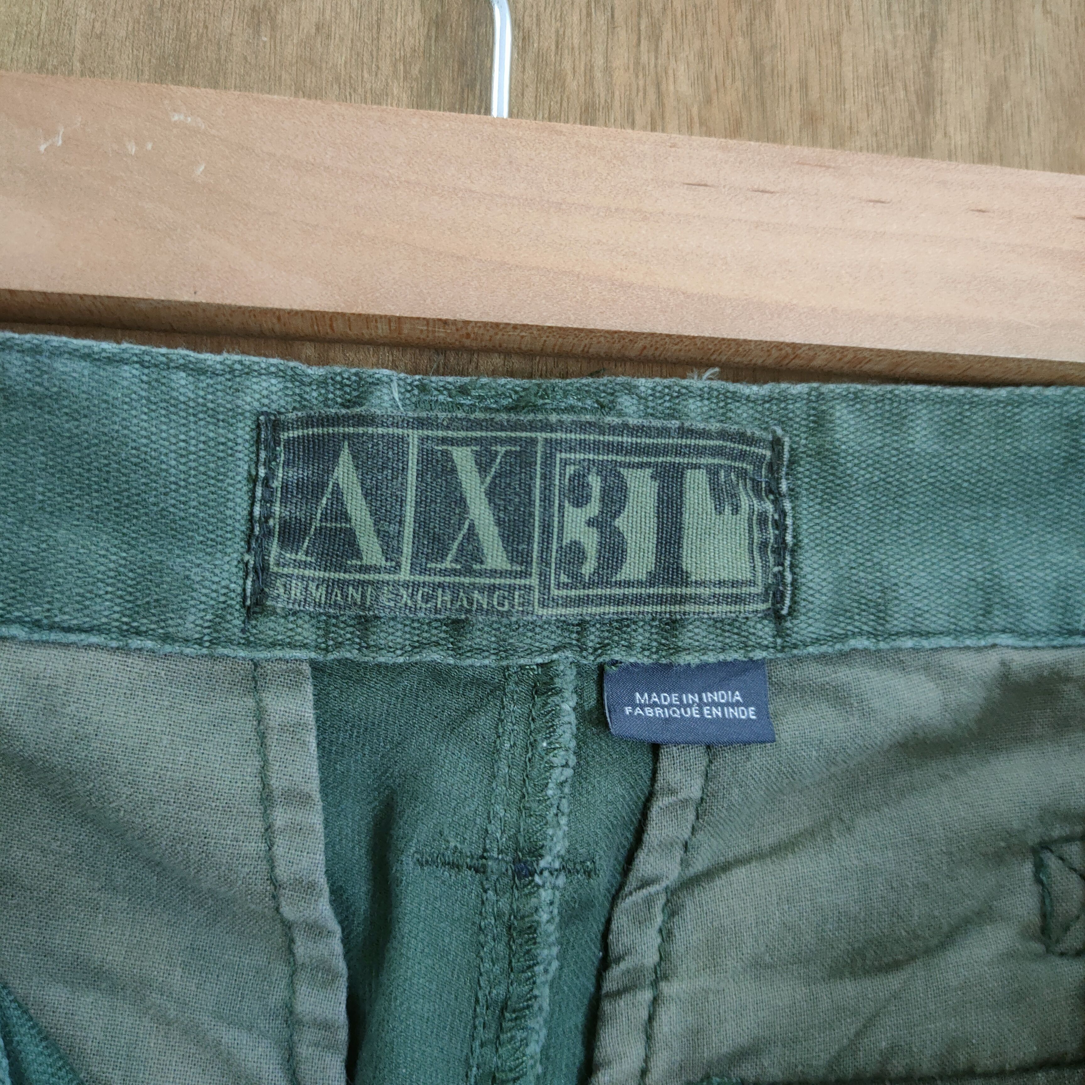Armani Exchange VINTAGE ARMANI EXCHANGE BONDAGE CARGO PANTS Size US 31 - 12 Thumbnail