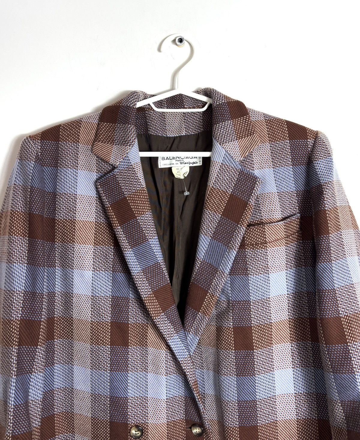 Balenciaga Balenciaga Double Breasted Wool Blazer Size S / US 4 / IT 40 - 4 Thumbnail