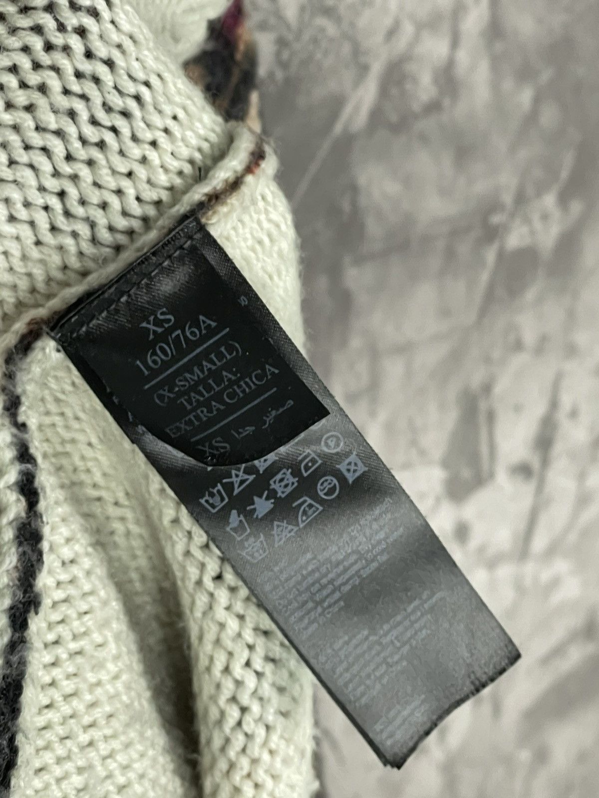 Allsaints AllSaints Cotton Oversized Mesh Y2K Coloured Cardigan Size US XS / EU 42 / 0 - 8 Thumbnail