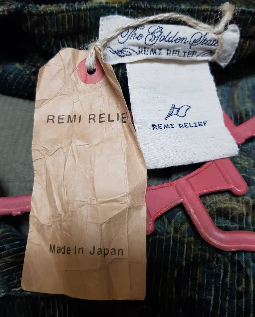 Remi Relief Remi Relief Paisley Corduroy VNeck Cardigan jpn fashion week Size US M / EU 48-50 / 2 - 9 Thumbnail