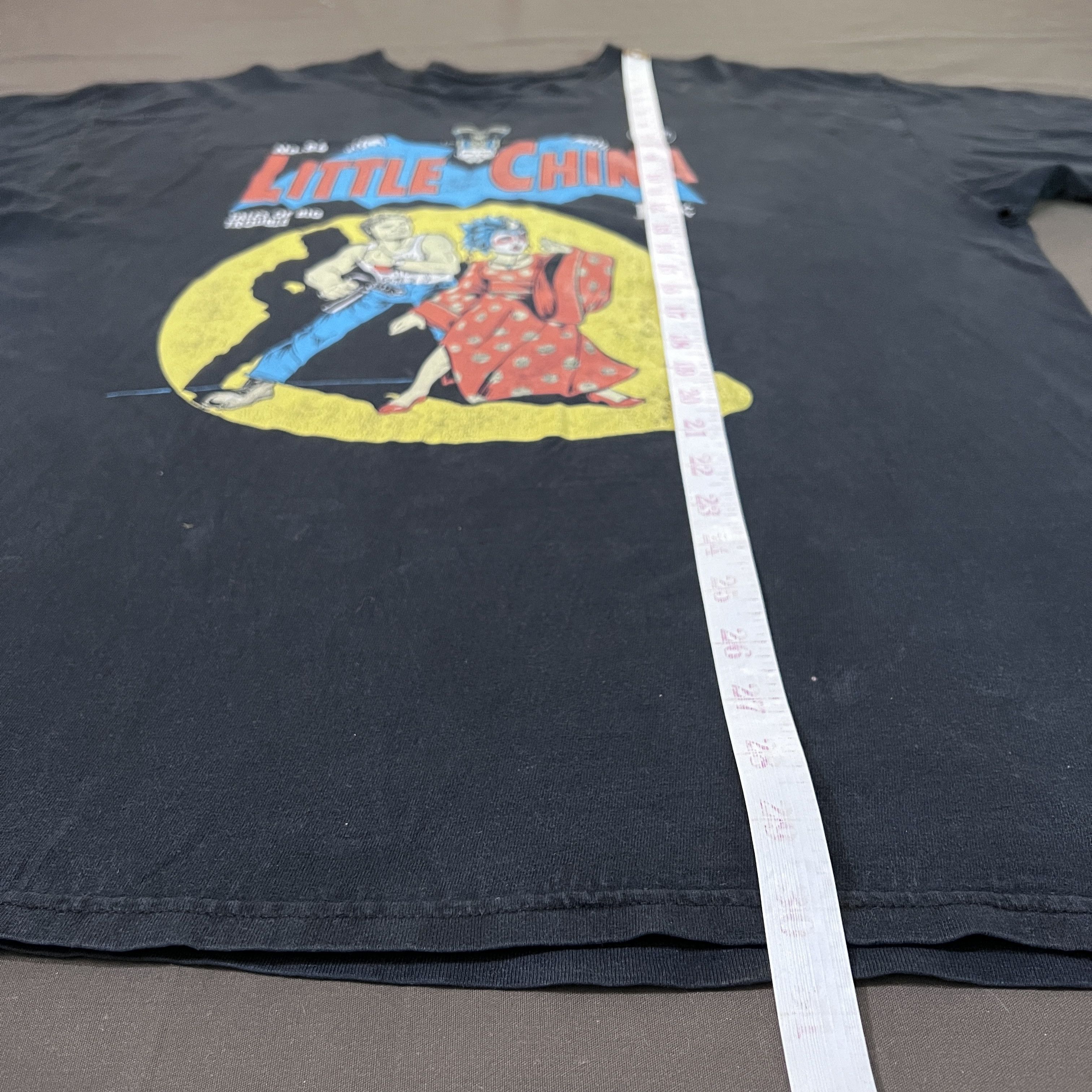 Anime × Cartoon Network × Japanese Brand little china comic Promo Tee XL Faded Fantasy Action comedy Size US XL / EU 56 / 4 - 9 Thumbnail