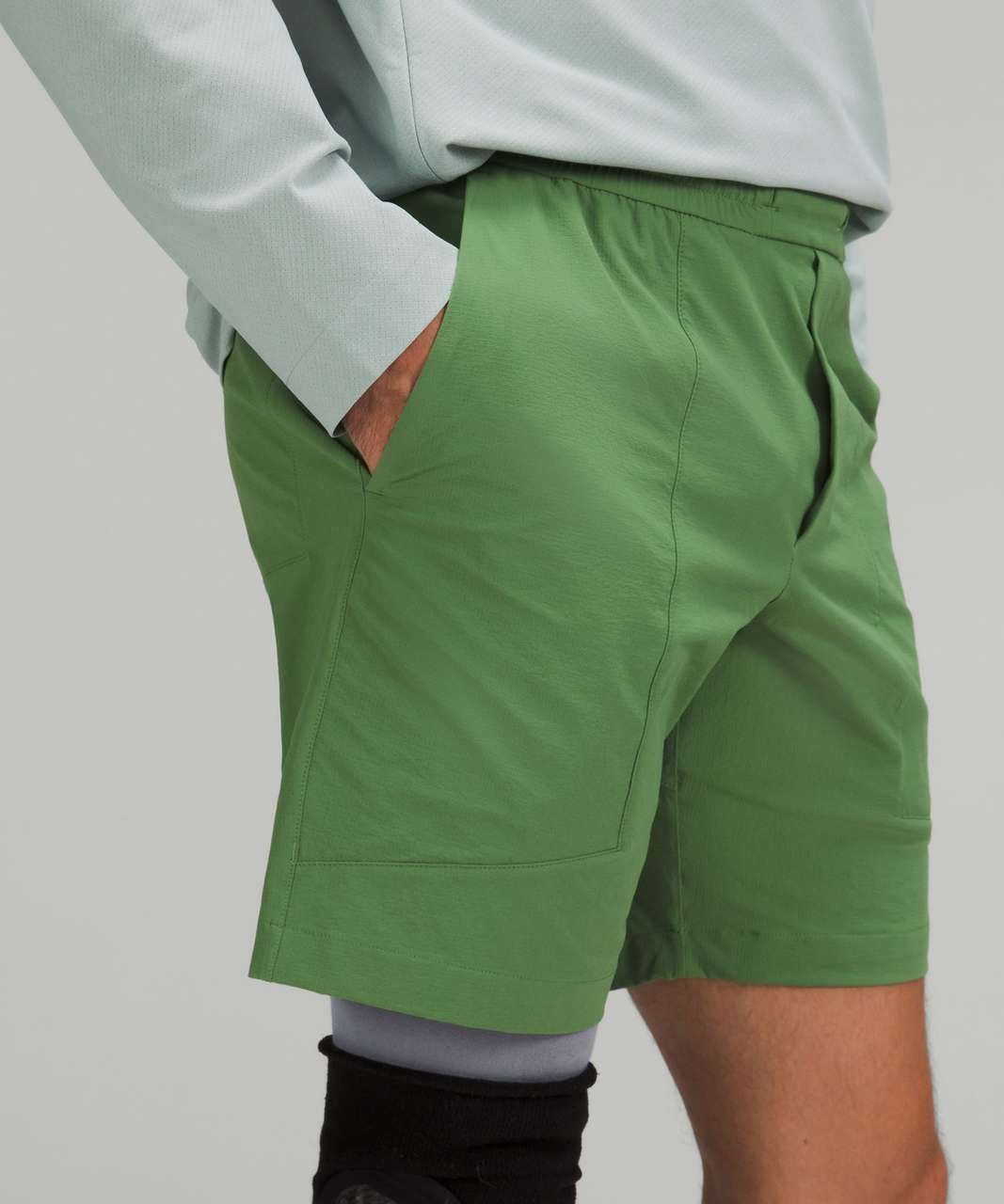 Lululemon Lululemon Bowline Short 8″ Stretch Ripstop Cedar Green Small Size US 30 / EU 46 - 2 Thumbnail