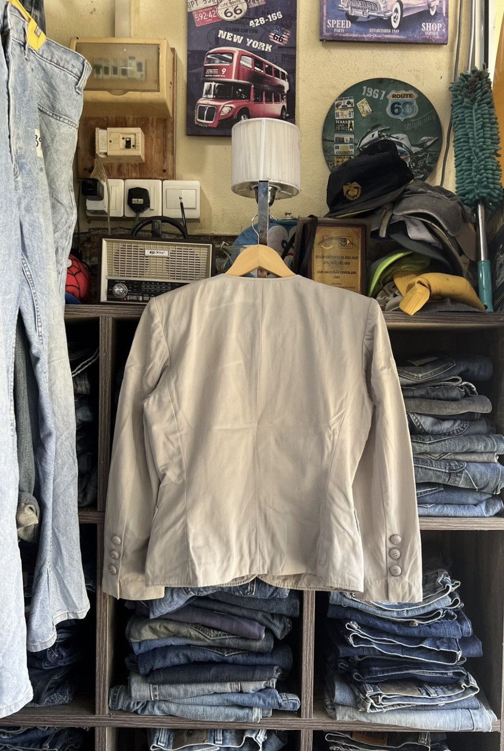 Christian Dior Monsieur 🔥Vintage Christian Dior Button Jacket Size S / US 4 / IT 40 - 4 Thumbnail