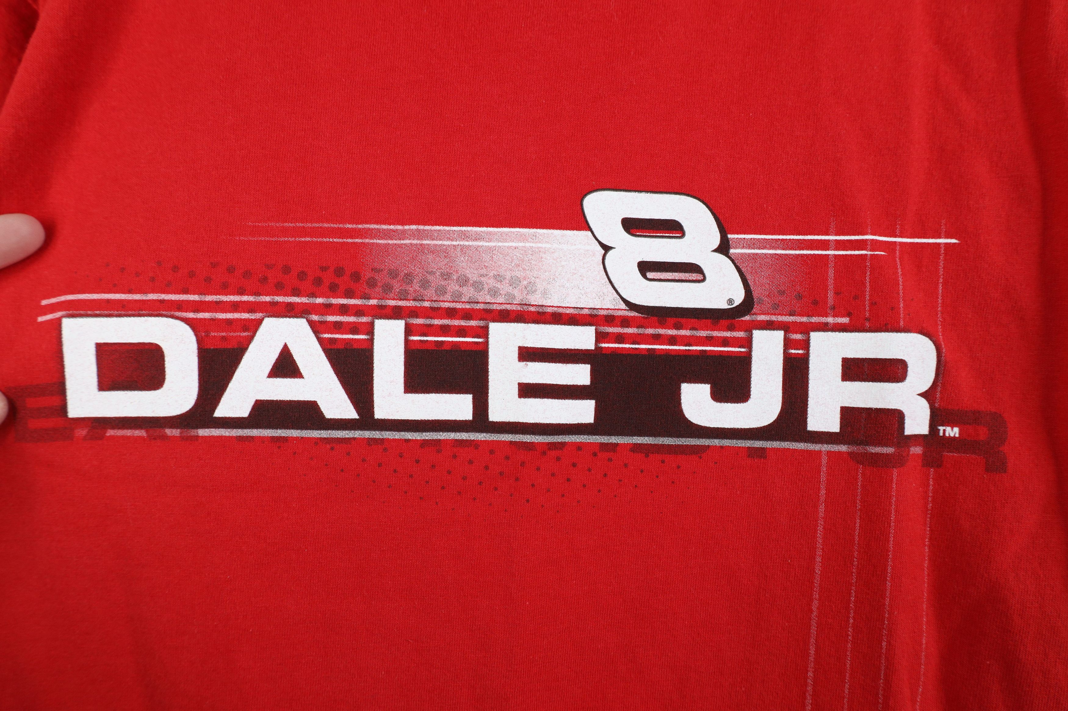 Vintage Vintage Y2K 2006 NASCAR Jr Racing Budweiser T-Shirt Red Size US L / EU 52-54 / 3 - 4 Thumbnail