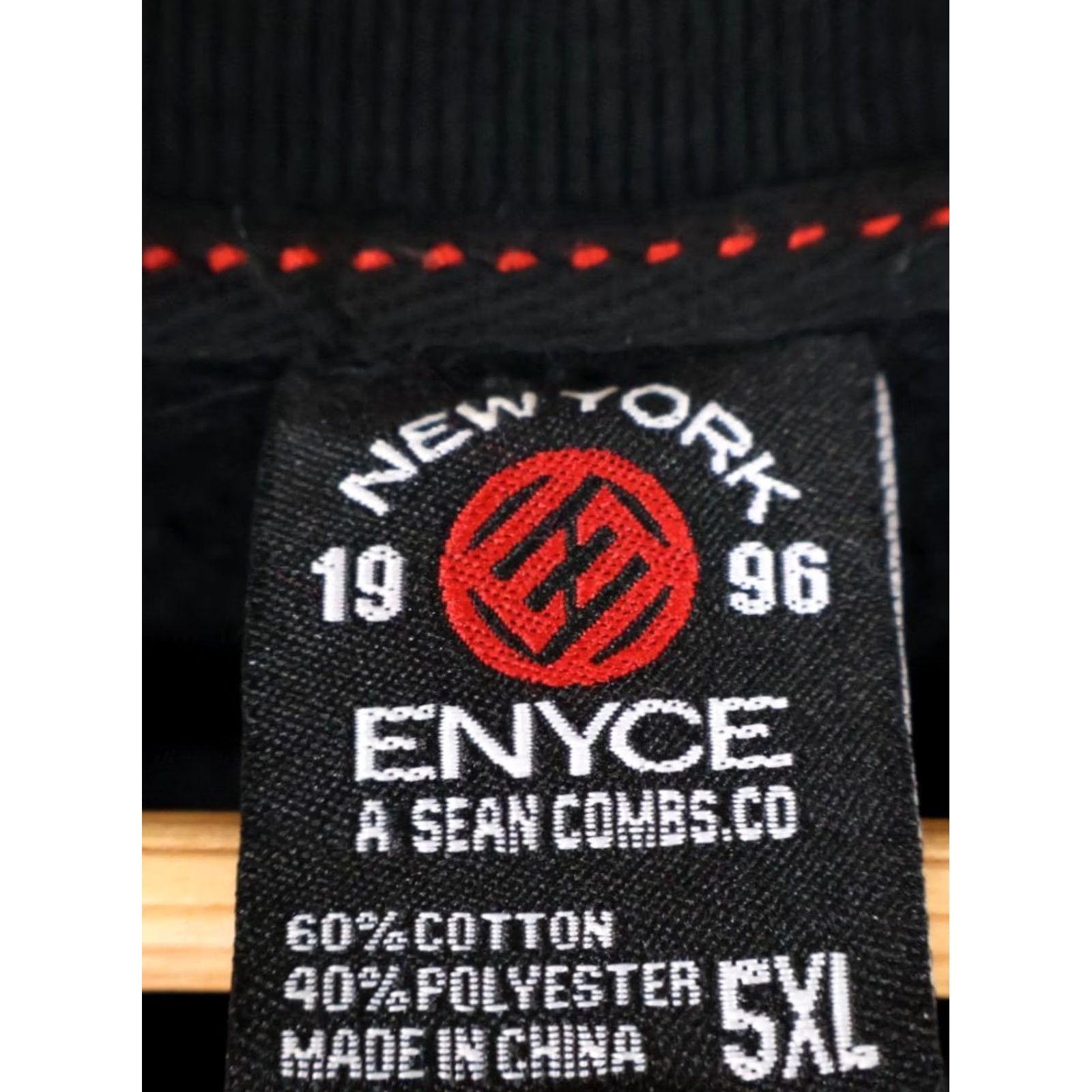 Enyce VINTAGE enyce Geometric Pattern Sweatshirt Men's 5XL Black Gray Crewneck VTG Y2K Size US XXL / EU 58 / 5 - 3 Thumbnail