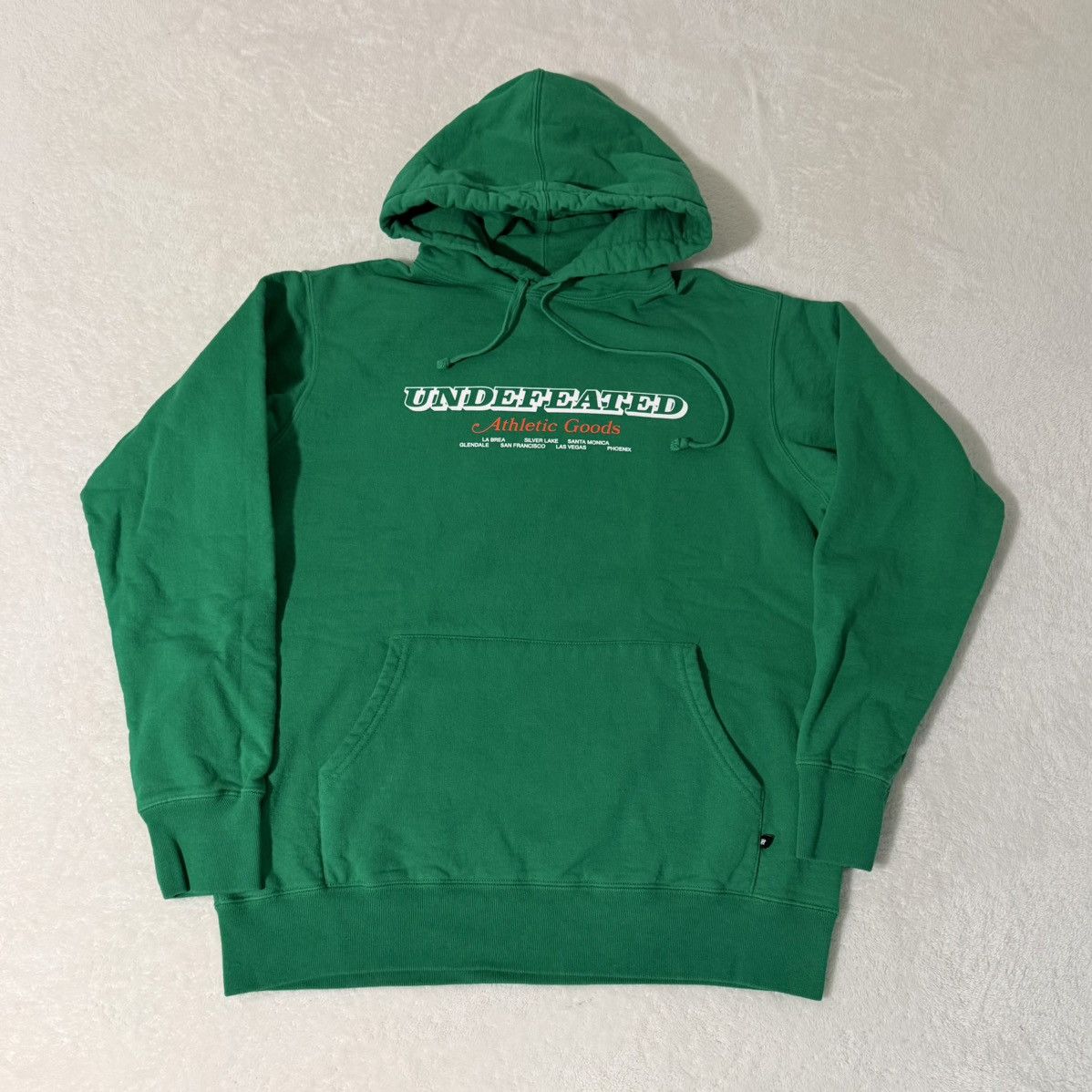 Undefeated Undefeated Athletic Goods Green Hoodie Size US M / EU 48-50 / 2 - 1 Thumbnail