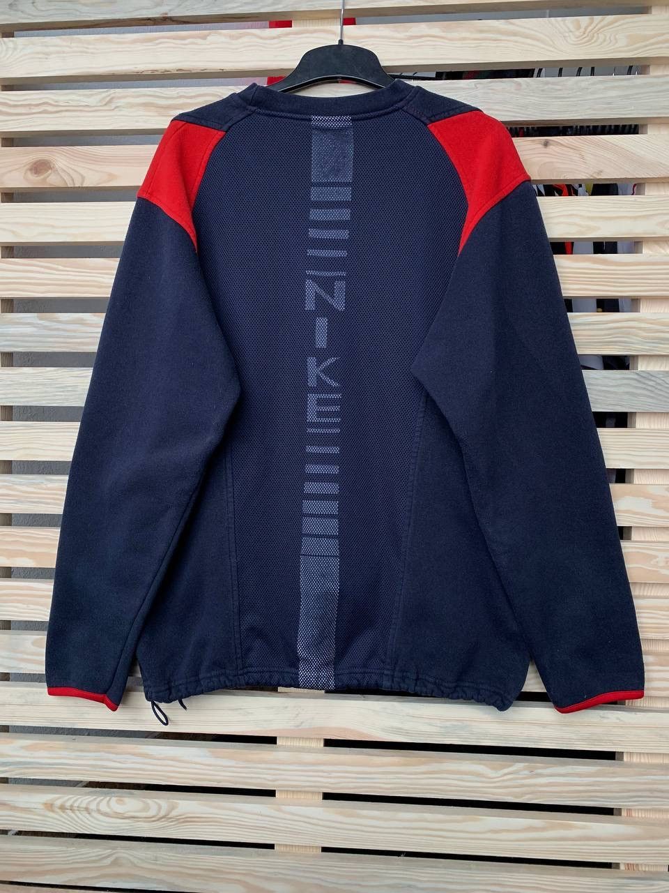 Nike × Vintage 00s Vintage Nike Center Swoosh Logo Oversized Sweatshirt Size US XL / EU 56 / 4 - 5 Thumbnail