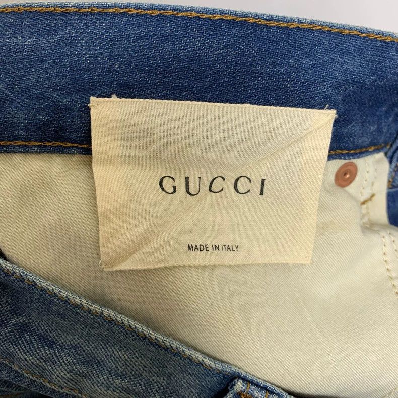 Gucci Gucci Snake-patterned jeans Size 25" / US 0 / IT 36 - 2 Thumbnail