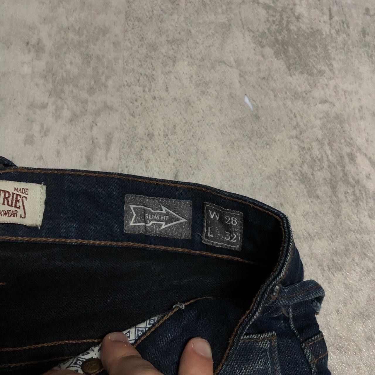 Petrol Industries Dark blue Petrol Industries jeans with a worn look Size US 28 / EU 44 - 4 Thumbnail