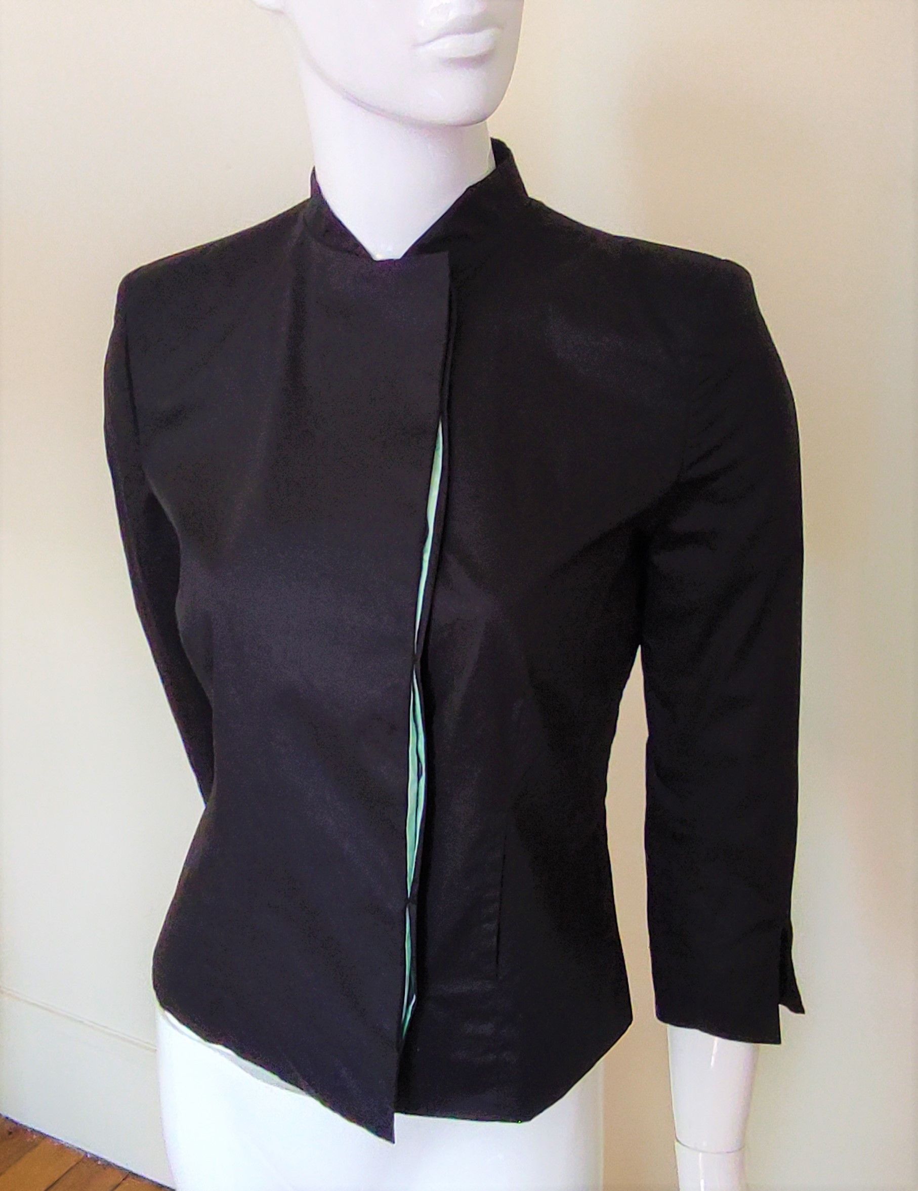 Allsaints layered leather jacket/blazer