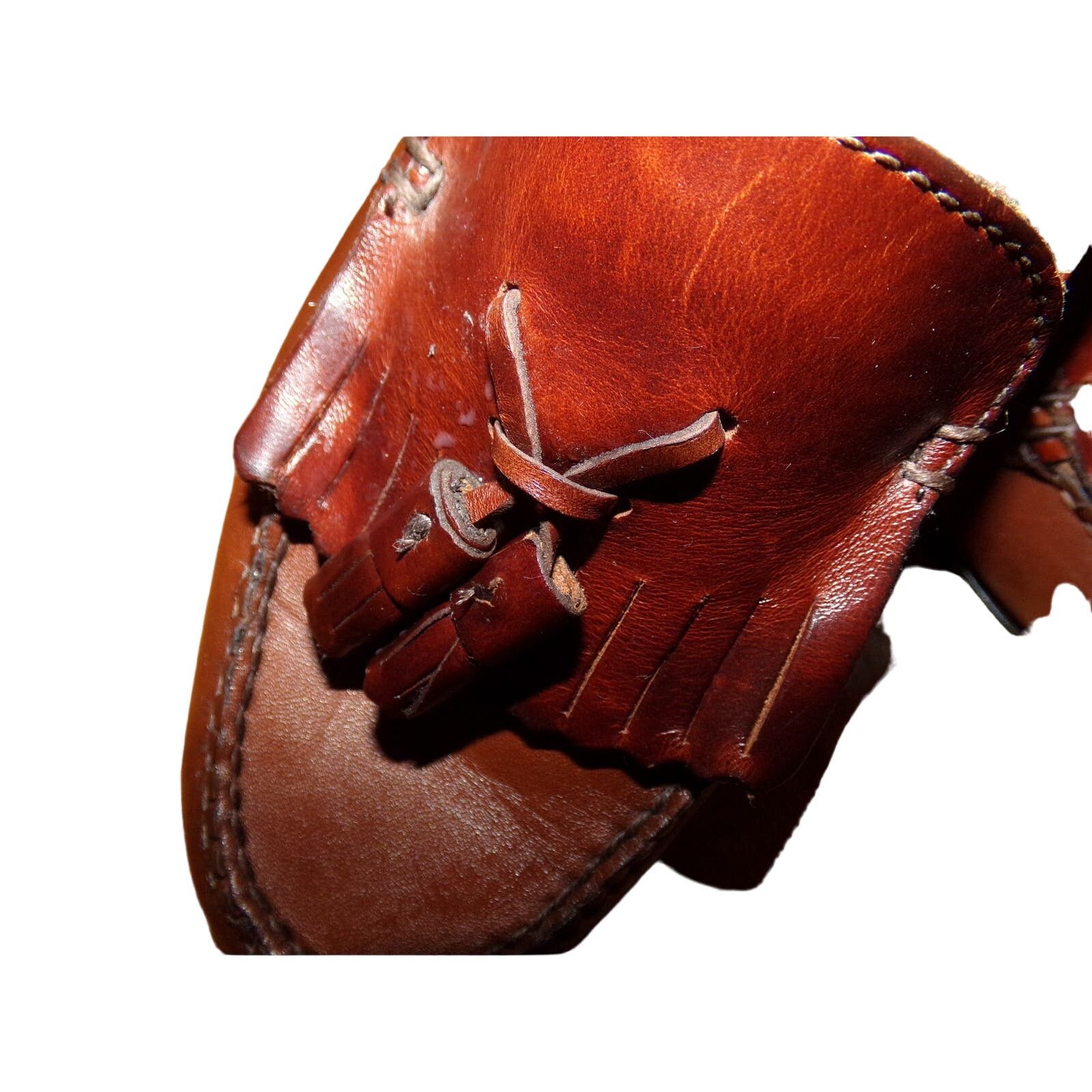 G.H. Bass & Co. Bass Jaclyn Weejuns handcrafted leather t loafer 7 1/2 Wide Size US 7.5 / IT 37.5 - 2 Thumbnail