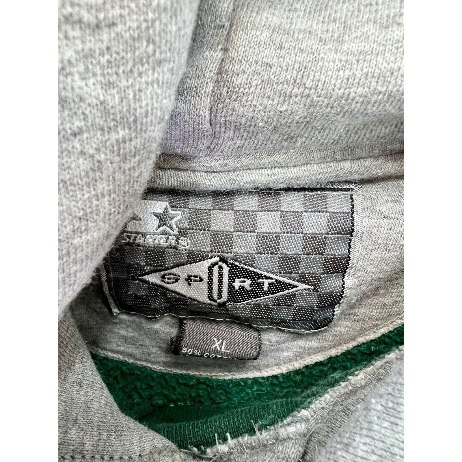 Starter Vintage 90s Starter Sport Center Logo Hoodie Size XL Size US XL / EU 56 / 4 - 5 Thumbnail