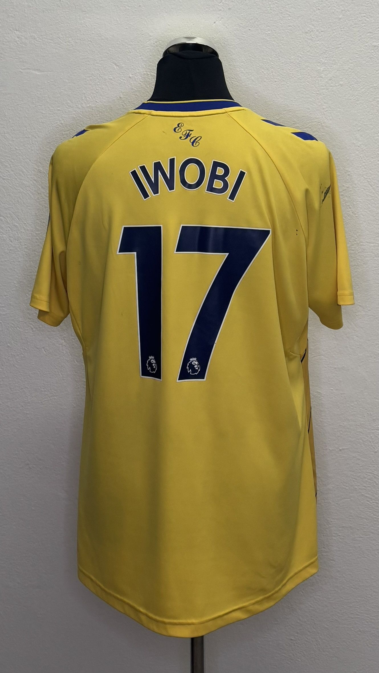 Hummel Everton 2022-2023 Iwobi #17 Hummel Football Jersey Size XL Size US XL / EU 56 / 4 - 1 Thumbnail