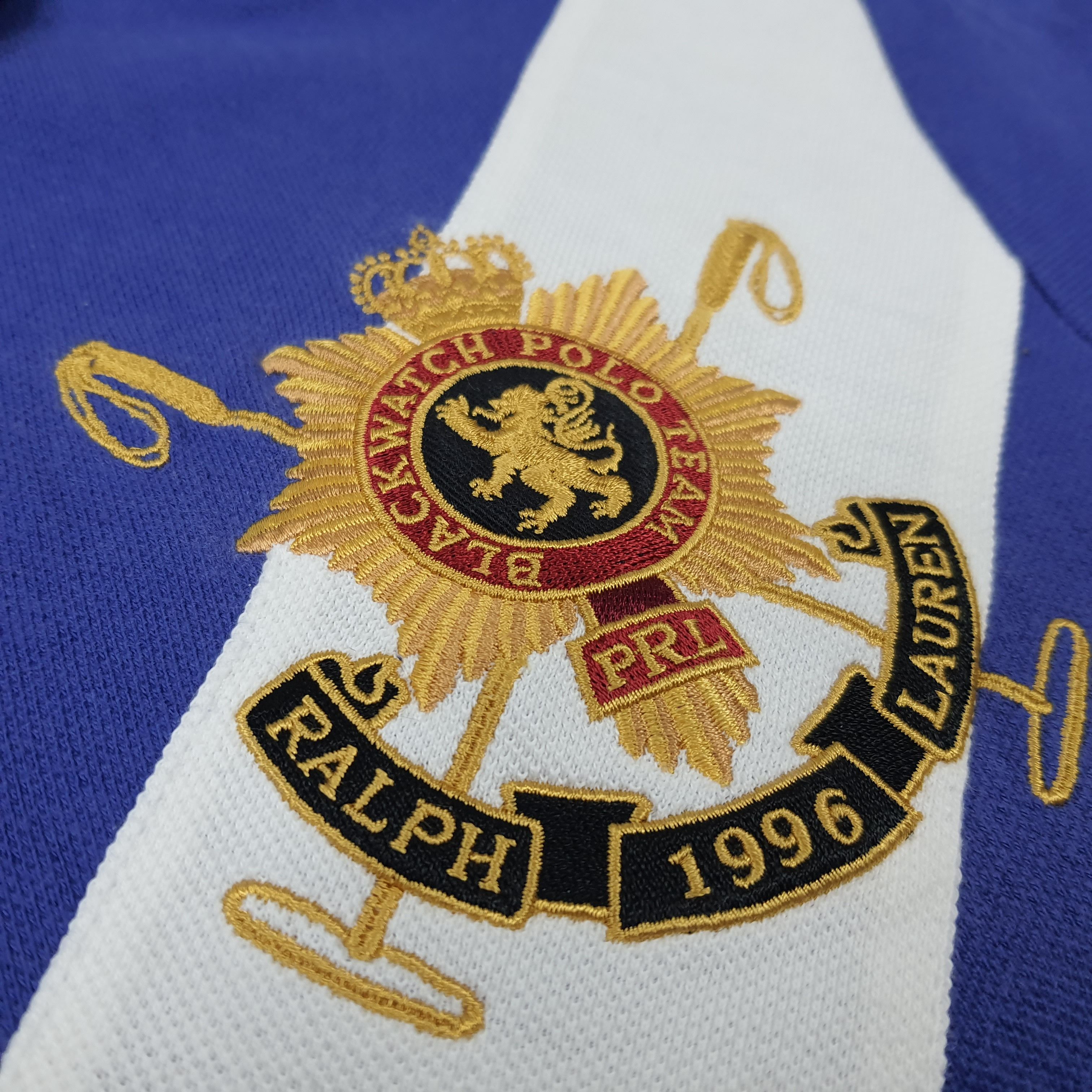 Polo Ralph Lauren × Vintage Vintage Polo by Ralph Lauren Black Watch Polo Shirt C219N13 Size US M / EU 48-50 / 2 - 3 Thumbnail