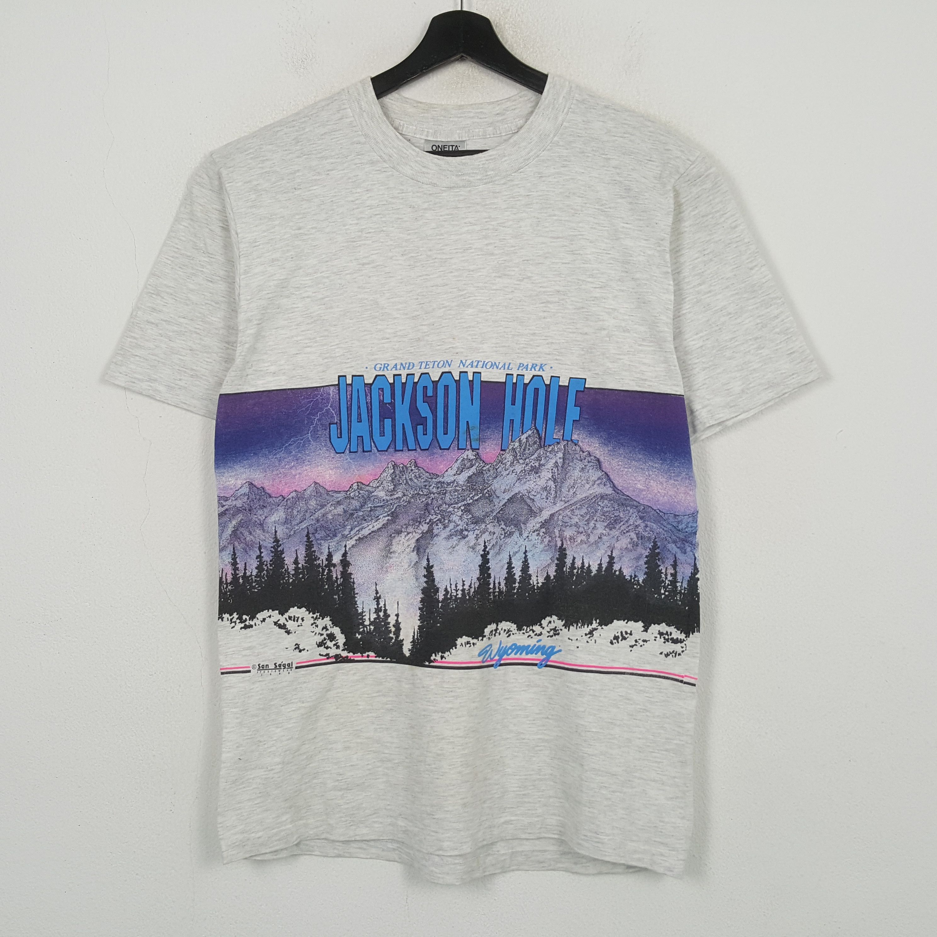Vintage Jackson Hole Vintage Tshirt RR27 Size US M / EU 48-50 / 2 - 1 Thumbnail