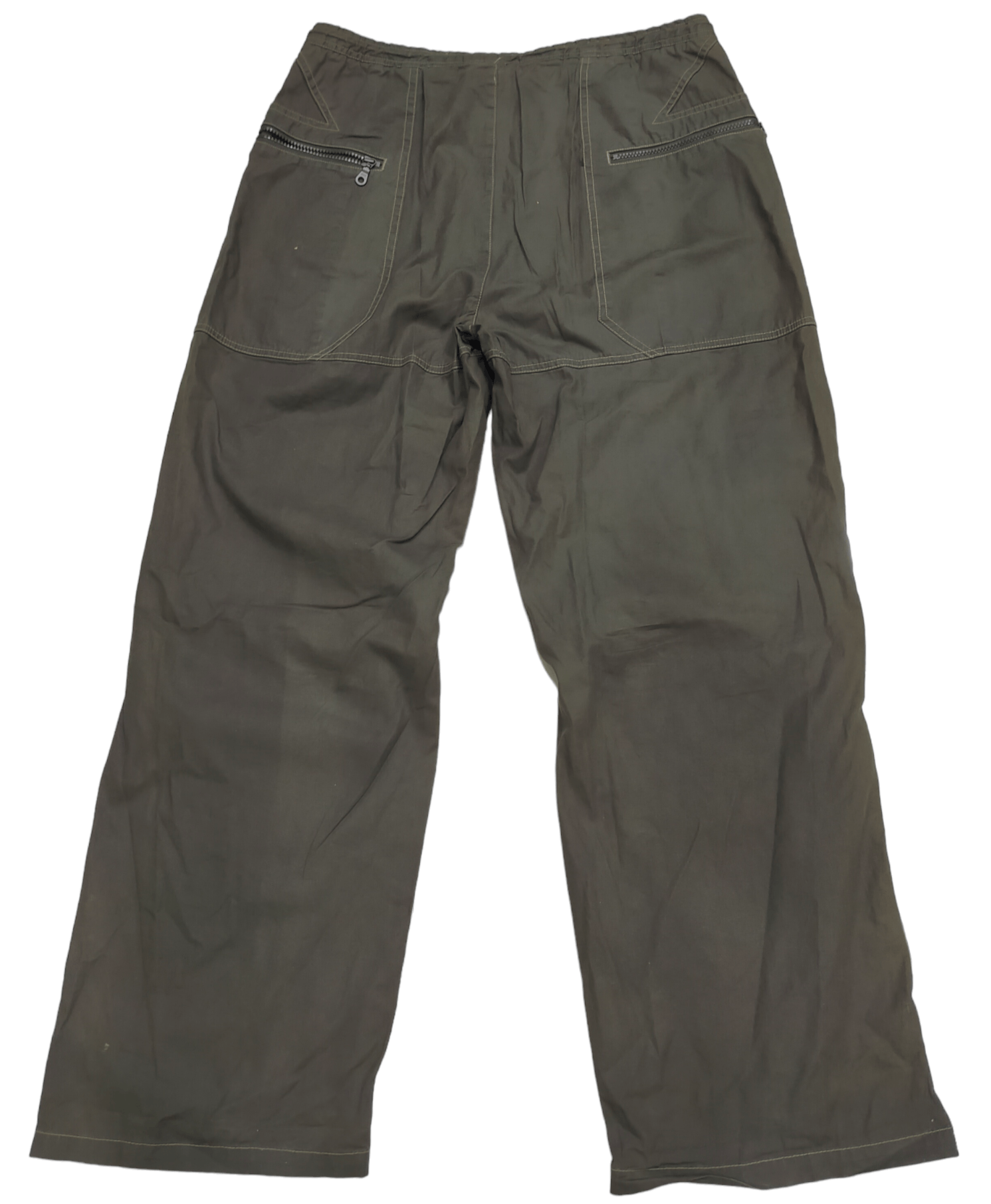 Marithe + Francois Girbaud 🔥 Y2K MARITHE FRANCOIS GIRBAUD BAGGY MULTIPOCKET PANT Size US 35 - 4 Thumbnail