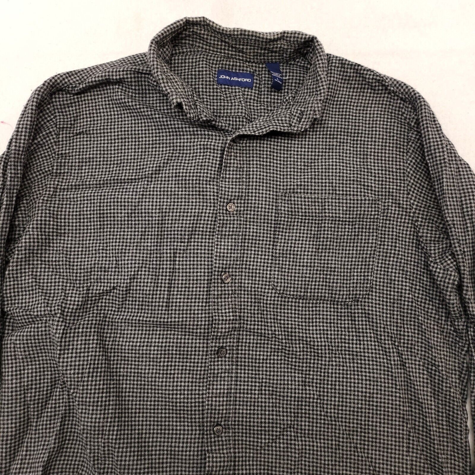 John Ashford John Ashford Button Up Shirt Adult Mens Size Large L Black Size US L / EU 52-54 / 3 - 1 Thumbnail