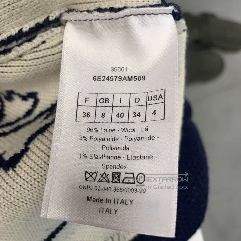 Dior Dior Woollen sweater Size XS / US 0-2 / IT 36-38 - 3 Thumbnail