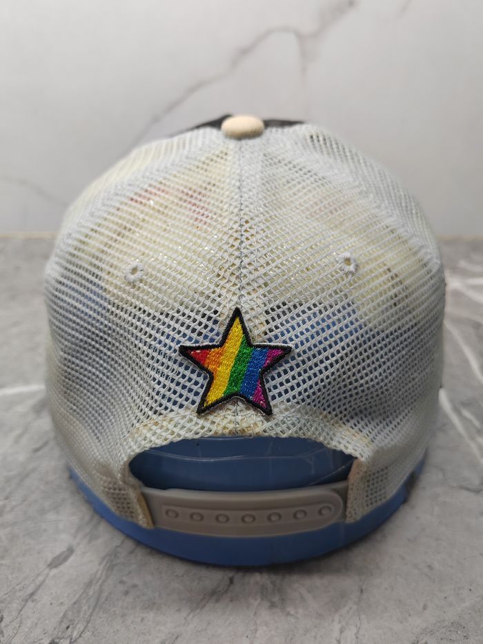 Vintage Vintage Flying 8 Ball Distressed Style Cap Hat Size ONE SIZE - 6 Thumbnail