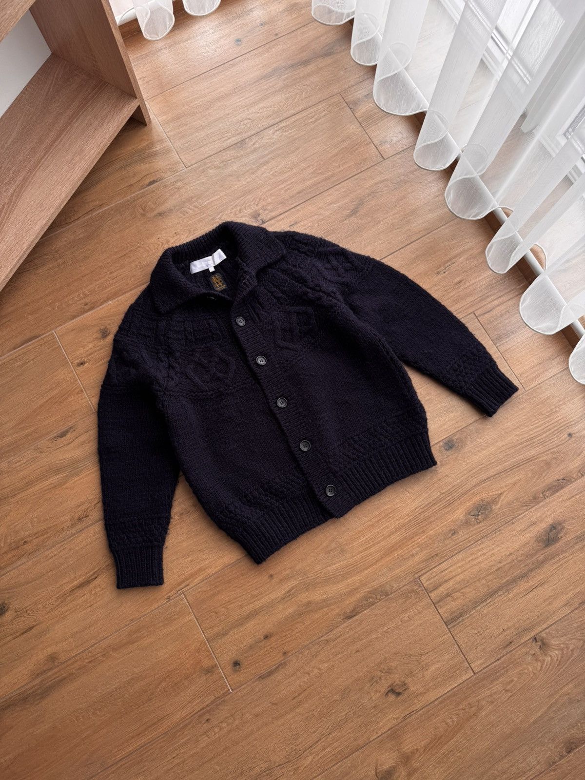 Comme des Garcons Tao Kurihara Comme Des Garcons x Batoner Wool Knit Cardigan Size US M / EU 48-50 / 2 - 11 Thumbnail